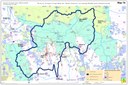 Map 1b Priority Project Area Map for Grant County Including Roads and Communities