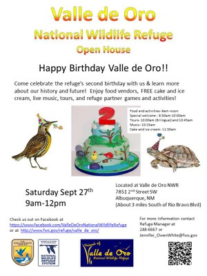 Valle de Oro's Big Birthday Party